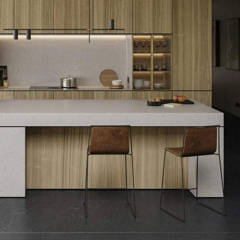 Plan de travail en Quartz Silestone Concrete Pulse